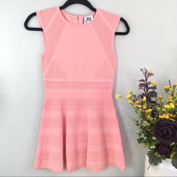 Milly Minis Other - Milly Minis geometric textured knit Fit & Flare